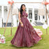 Stardust Violet Long Dress